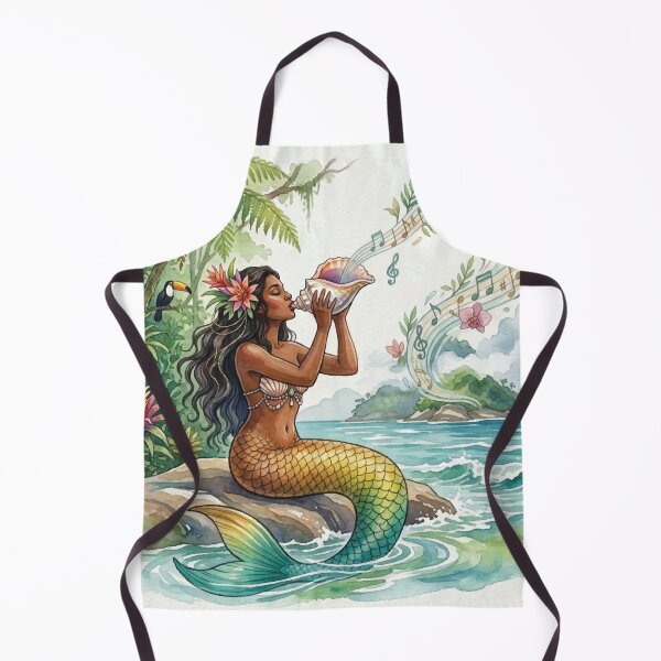 Item preview, Mermaid with a Conch Shell designed and sold by Bellewood222.