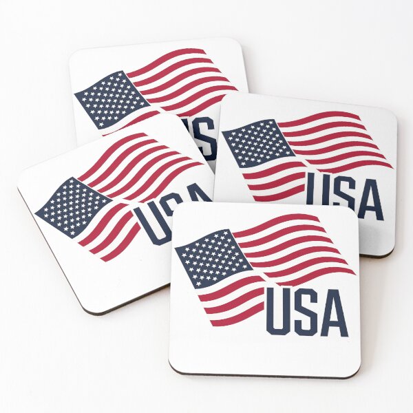 Item preview, Waving USA Flag Patriotic American Design designed and sold by Marlaq fashion .