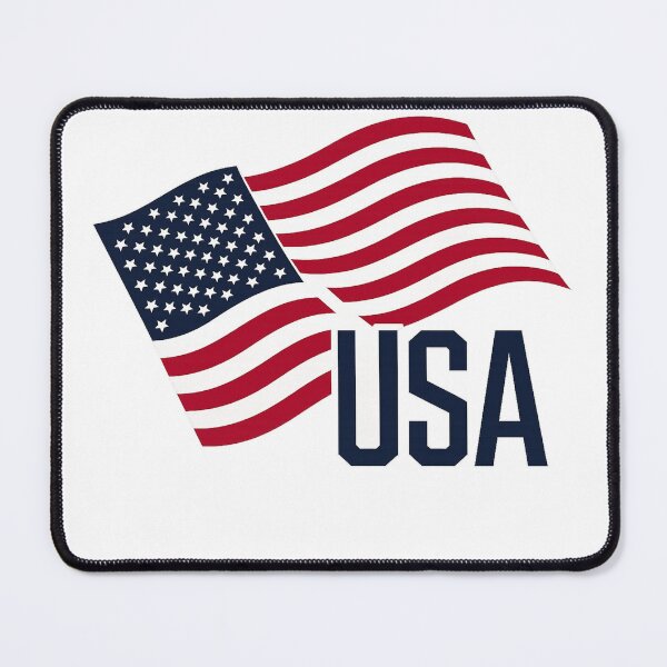Item preview, Waving USA Flag Patriotic American Design designed and sold by Marlaq fashion .