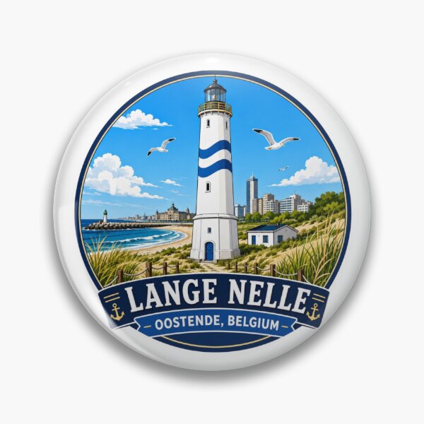 Item preview, Lange Nelle Lighthouse - Oostende, Belgium designed and sold by Myra365Art.