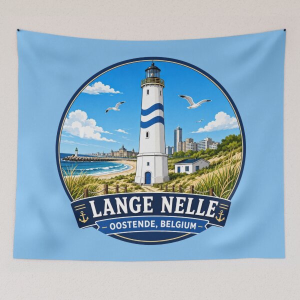 Item preview, Lange Nelle Lighthouse - Oostende, Belgium designed and sold by Myra365Art.