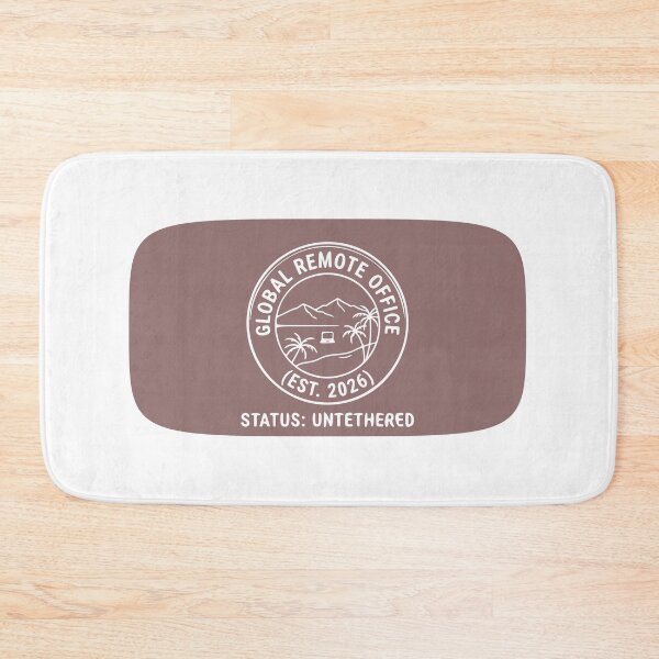 Item preview, Global Remote Office designed and sold by Burnt Cloth Tees.