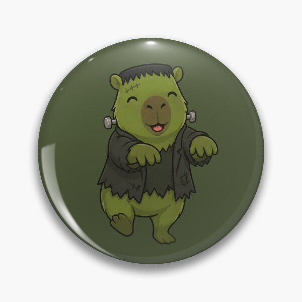 Item preview, Capybara Halloween Frankenstein designed and sold by Ivy-Triggs.