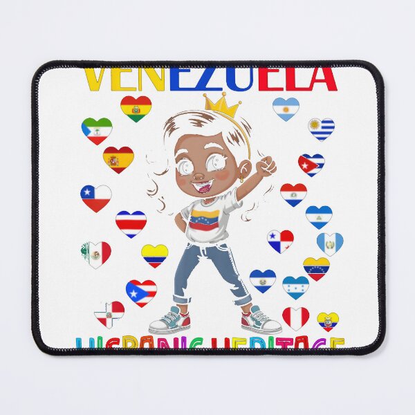 Item preview, Hispanic Heritage Month Venezuela Flag T-Shirt_95859076 designed and sold by JJLetterDesigns.