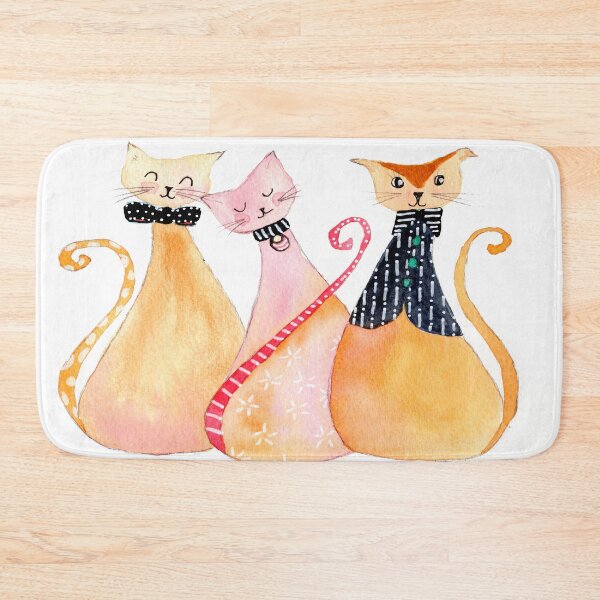 Item preview, Three Cool Cats designed and sold by Jill Brooke.