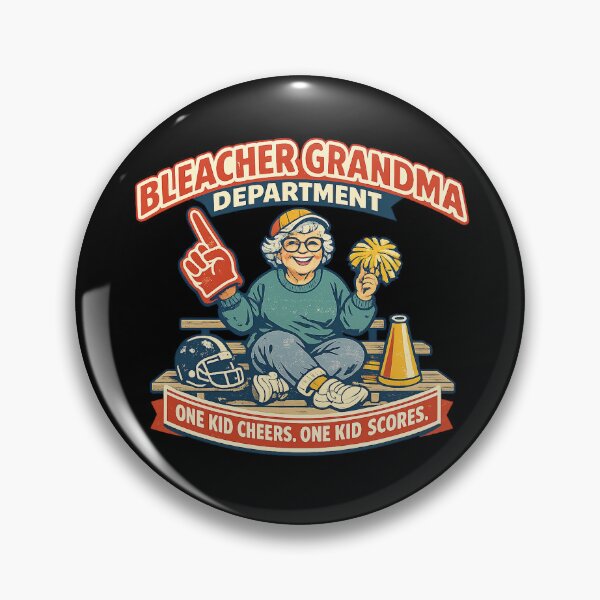 Item preview, Bleacher Grandma Department – Football & Cheer Grandma designed and sold by Concrete Coffee Studio.
