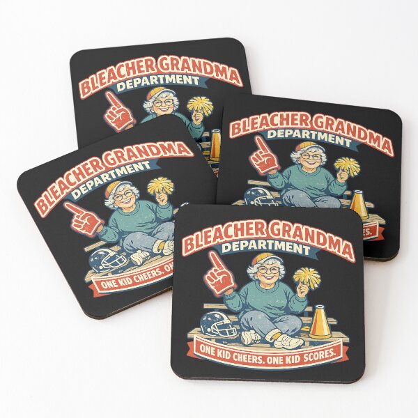 Item preview, Bleacher Grandma Department – Football & Cheer Grandma designed and sold by Concrete Coffee Studio.