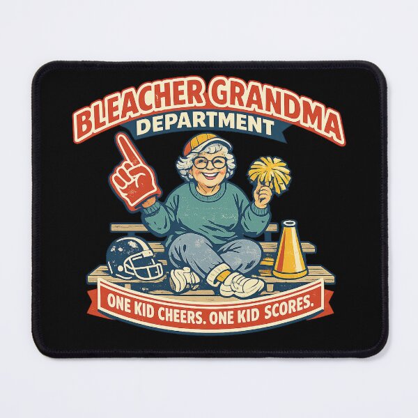 Item preview, Bleacher Grandma Department – Football & Cheer Grandma designed and sold by Concrete Coffee Studio.