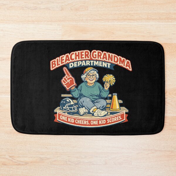 Item preview, Bleacher Grandma Department – Football & Cheer Grandma designed and sold by Concrete Coffee Studio.