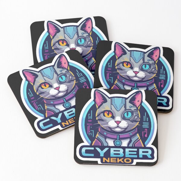 Item preview, Cyber Neko designed and sold by All Year Summer Co..