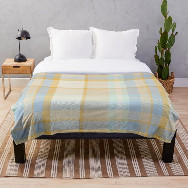 Item preview, Blue Yellow Plaid · Tartan background designed and sold by dacoparo.