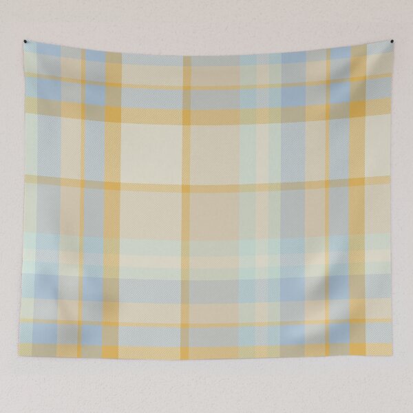 Item preview, Blue Yellow Plaid · Tartan background designed and sold by dacoparo.