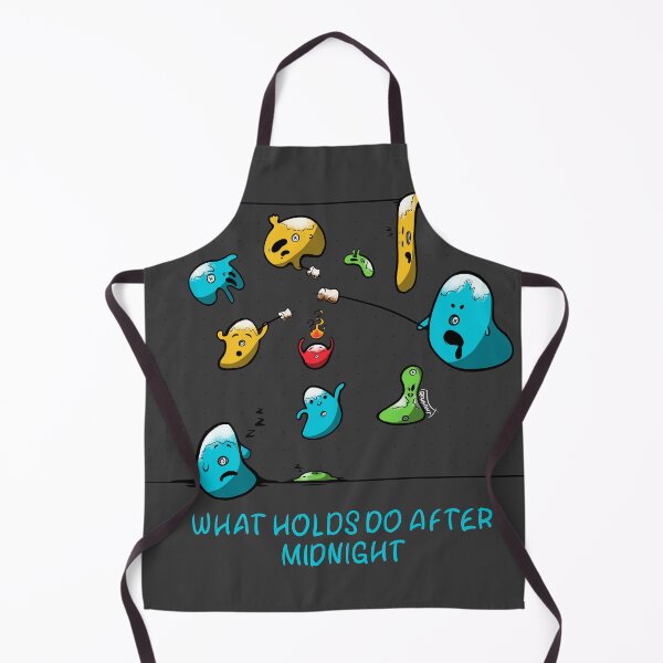 Item preview, Bouldering gym. What holds do after midnight? designed and sold by Rain Ant.