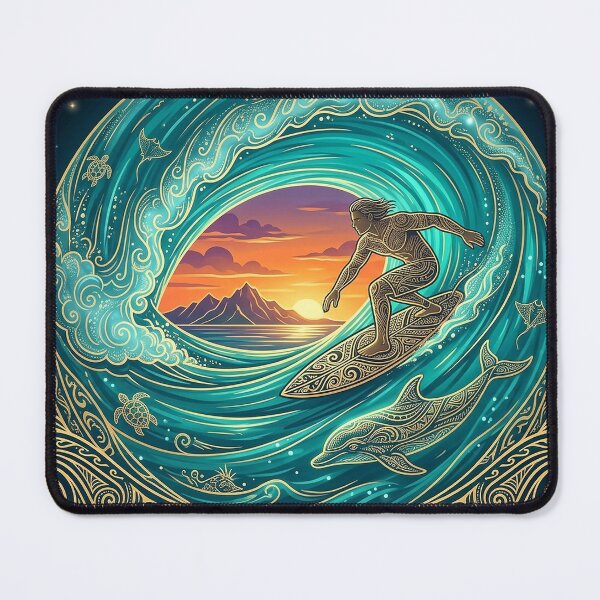 Item preview, He'e Nalu — Spirit wave designed and sold by Hawaii26.