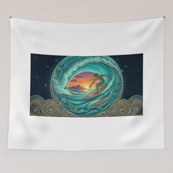 Item preview, He'e Nalu — Spirit wave designed and sold by Hawaii26.