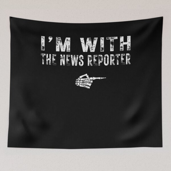Item preview, I'm With The NEWS REPORTER Matching Couple Halloween designed and sold by mdmahabubur.