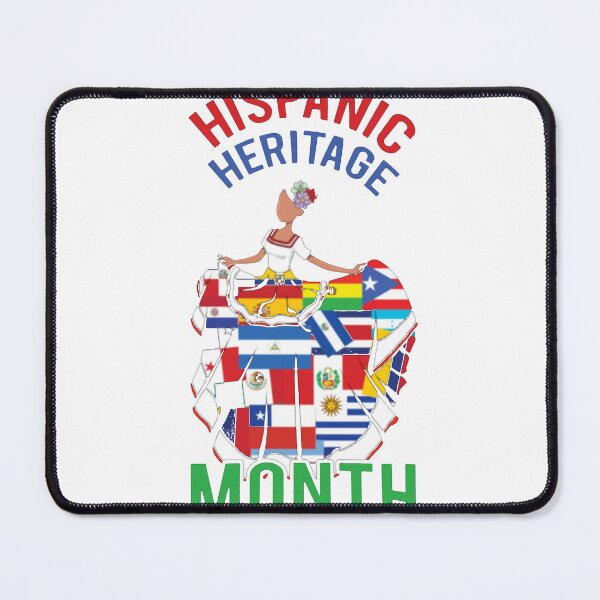 Item preview, Lady Hispanic Hispanic Heritage Month T-Shirt_34214807 designed and sold by gidget-gadget.