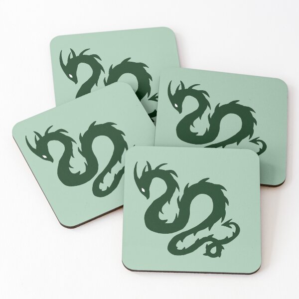 Item preview, Wyrm Silhouette- Green designed and sold by EChapmanArt.
