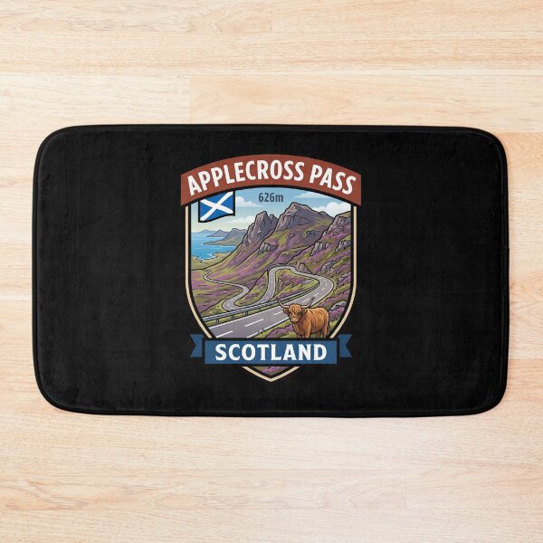 Item preview, Applecross Pass Scenic Highland Pass designed and sold by enzoade.