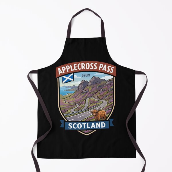 Item preview, Applecross Pass Scenic Highland Pass designed and sold by enzoade.