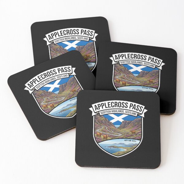 Item preview, Applecross Pass Scotland Driving Route designed and sold by enzoade.