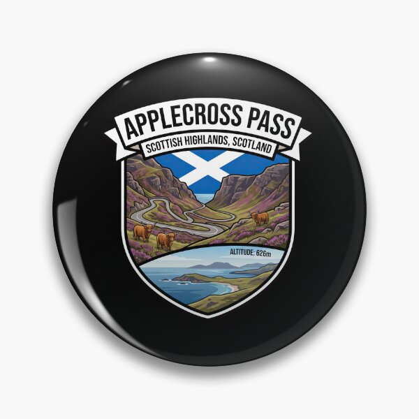 Item preview, Applecross Pass Scotland Driving Route designed and sold by enzoade.