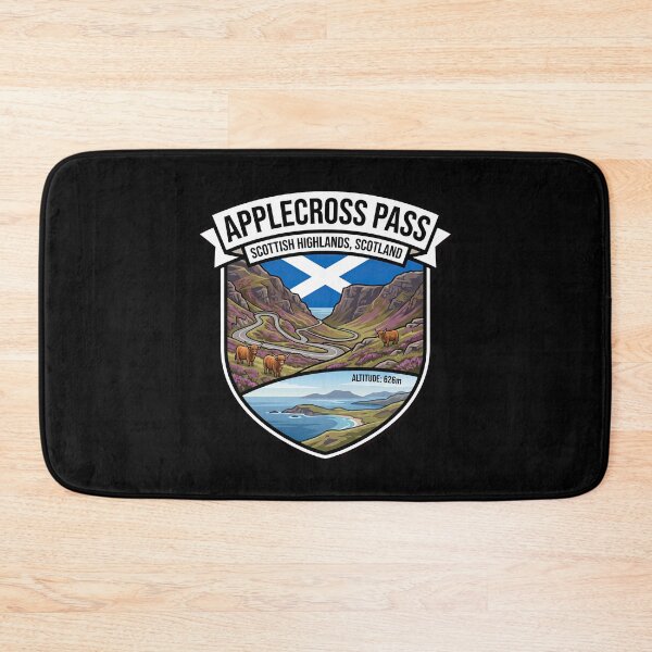 Item preview, Applecross Pass Scotland Driving Route designed and sold by enzoade.