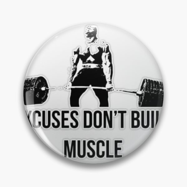 Item preview, Excuses Don't Build Muscle – Earn Your Strength designed and sold by Kushwaha18.