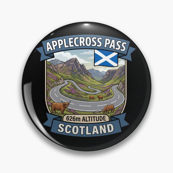 Item preview, Applecross Pass Coastal Adventure designed and sold by enzoade.
