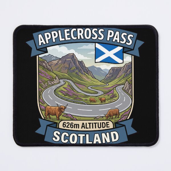 Item preview, Applecross Pass Coastal Adventure designed and sold by enzoade.