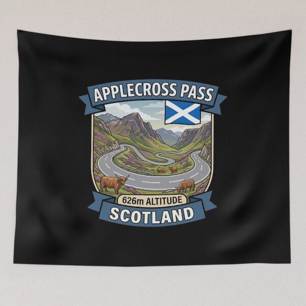 Item preview, Applecross Pass Coastal Adventure designed and sold by enzoade.
