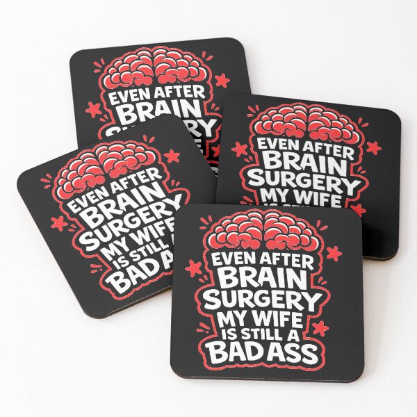 Item preview, Even After Brain Surgery My Wife Is Still A Badass designed and sold by SeriouslyArtistical.