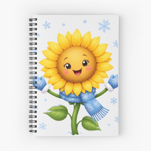 Item preview, Cute Winter Sunflower designed and sold by naragon4289.