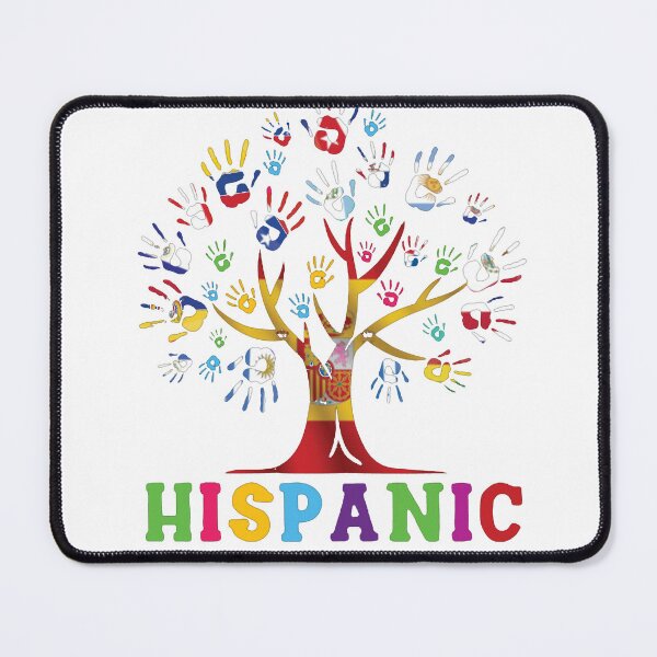 Item preview, National Hispanic Heritage Month Hand Flag Tree Roots Latino T-Shirt_24504499 designed and sold by Magoya Store ⭐⭐⭐⭐⭐.