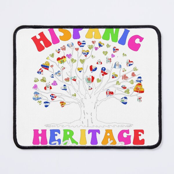 Item preview, National Hispanic Heritage Month Hand Flag Tree Roots Latino T-Shirt_77793954 designed and sold by JJLetterDesigns.
