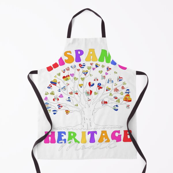 Item preview, National Hispanic Heritage Month Hand Flag Tree Roots Latino T-Shirt_77793954 designed and sold by JJLetterDesigns.