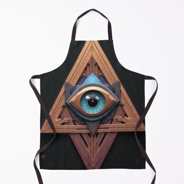 Item preview, Mysterious eye in a geometric triangle designed and sold by Mianku | Für das Leben.