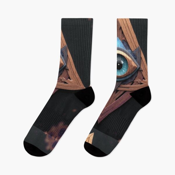 Item preview, Mysterious eye in a geometric triangle designed and sold by Mianku | Für das Leben.