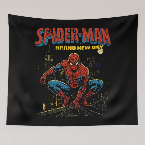 Item preview, Spider-Man Brand New Day Retro Comic Cover designed and sold by VagerRobinson.
