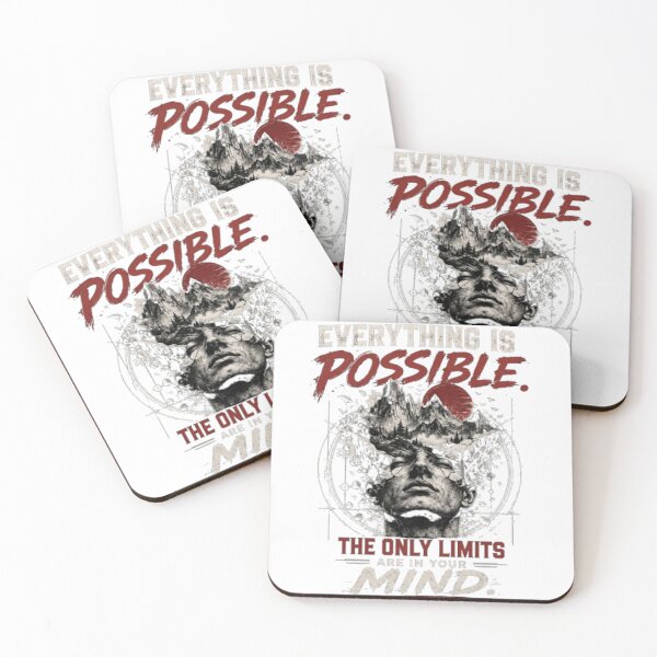 Item preview, EVERYTHING IS POSSIBLE. THE ONLY LIMITS ARE IN YOUR  MIND designed and sold by FABIOLA1970.