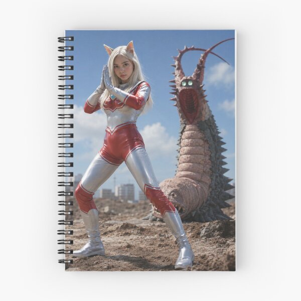 Item preview, Cat-Eared Ultra Heroine vs. Giant Kaiju Twintail designed and sold by Komatoya.