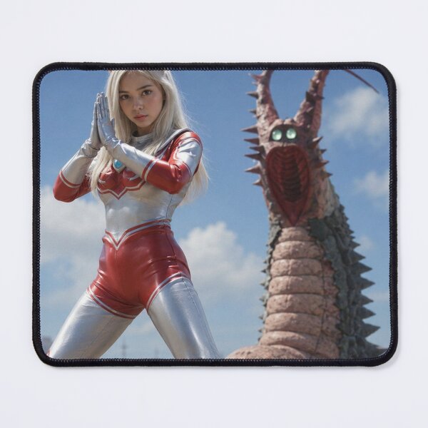 Item preview, Cat-Eared Ultra Heroine vs. Giant Kaiju Twintail designed and sold by Komatoya.