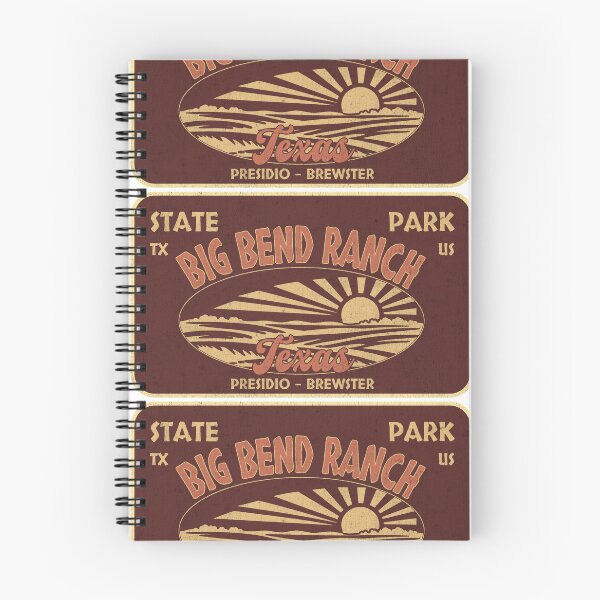 Item preview, Big Bend Ranch State Park, Presidio - Brewster, Texas, badge design designed and sold by Wanderful-roads.