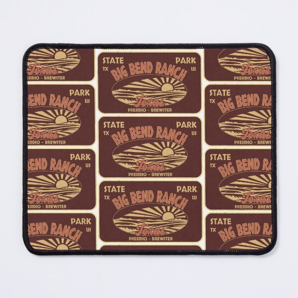 Item preview, Big Bend Ranch State Park, Presidio - Brewster, Texas, badge design designed and sold by Wanderful-roads.