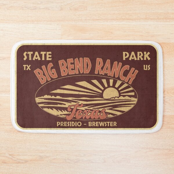 Item preview, Big Bend Ranch State Park, Presidio - Brewster, Texas, badge design designed and sold by Wanderful-roads.