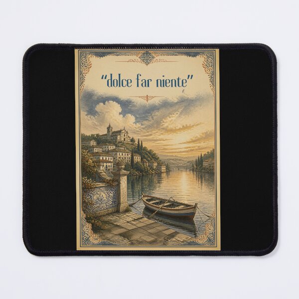 Item preview, il Dolce far niente designed and sold by LaughandLaugh.