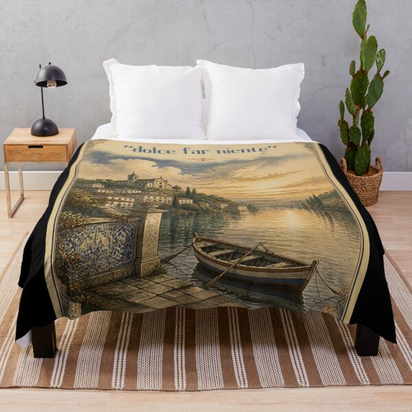 Item preview, il Dolce far niente designed and sold by LaughandLaugh.