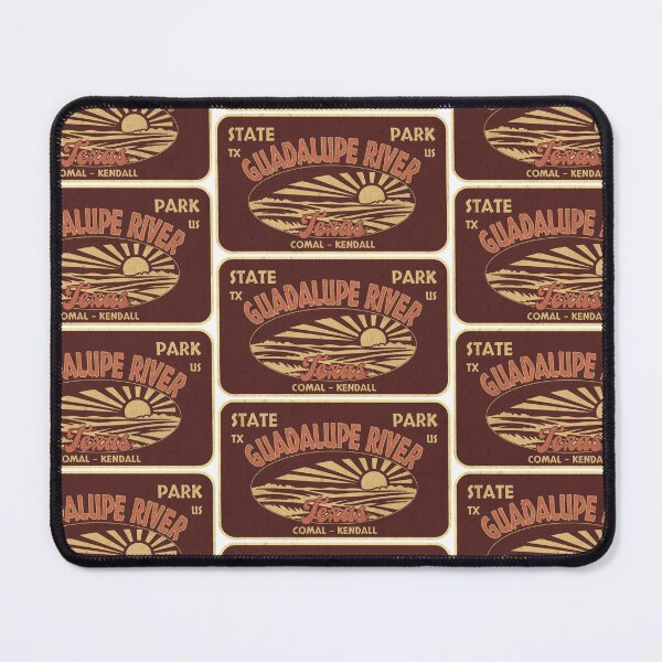 Item preview, Guadalupe River State Park, Comal - Kendall, Texas, badge design designed and sold by Wanderful-roads.