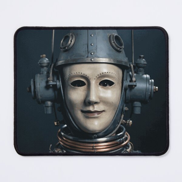 Item preview, The Silent Mechanist Portrait designed and sold by KeatonVail.
