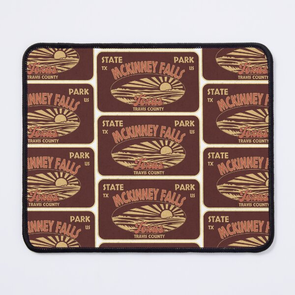 Item preview, McKinney Falls State Park, Travis County, Texas, badge design designed and sold by Wanderful-roads.
